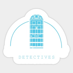 Detective's studio Sticker